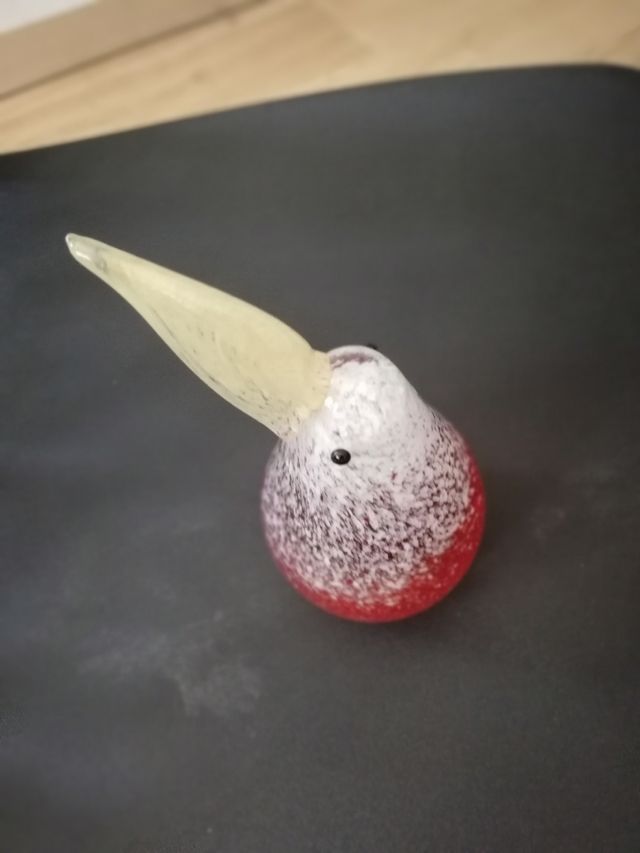 Fermacarte vetro L'oca Nera: decorazione