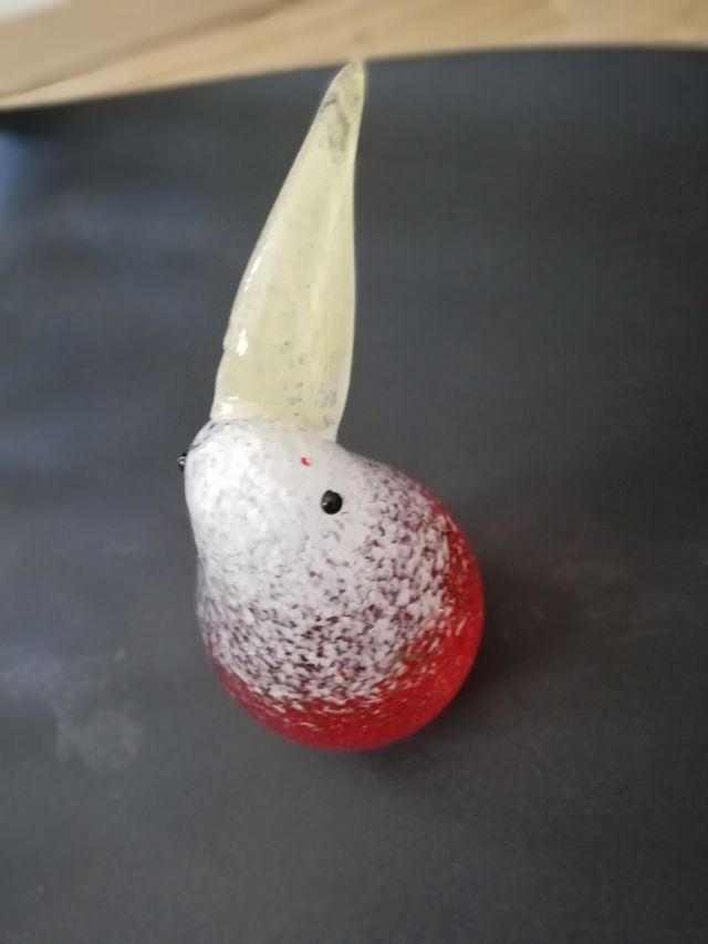 Fermacarte vetro L'oca Nera: decorazione