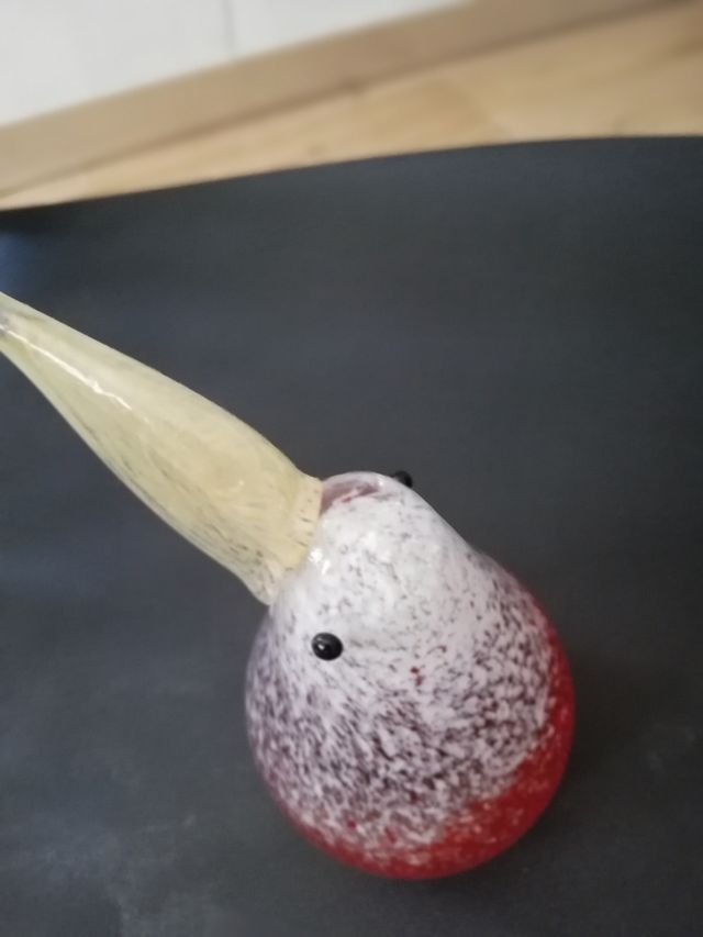 Fermacarte vetro L'oca Nera: decorazione