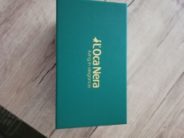 Fermacarte vetro L'oca Nera: decorazione