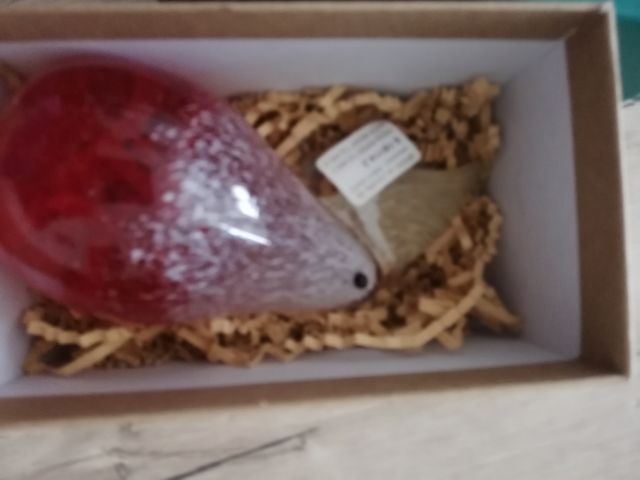 Fermacarte vetro L'oca Nera: decorazione