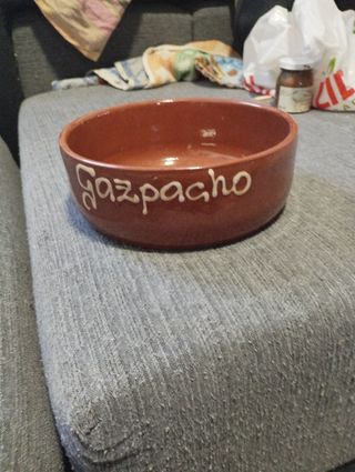 Cuenco Gazpacho barro