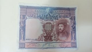 Billete 1000 Pesetas España 1925