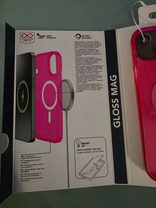 Custodia Cellularline Gloss Mag iPhone 14 Plus