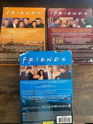 DVDs Friends: Temporadas 8, 9 y 10