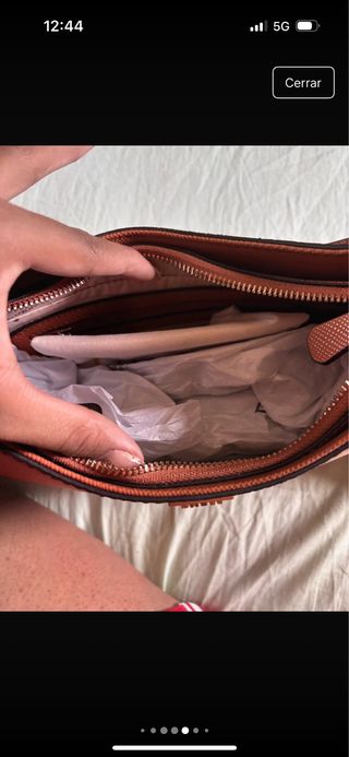 Bolso GUESS marrón - bandolera