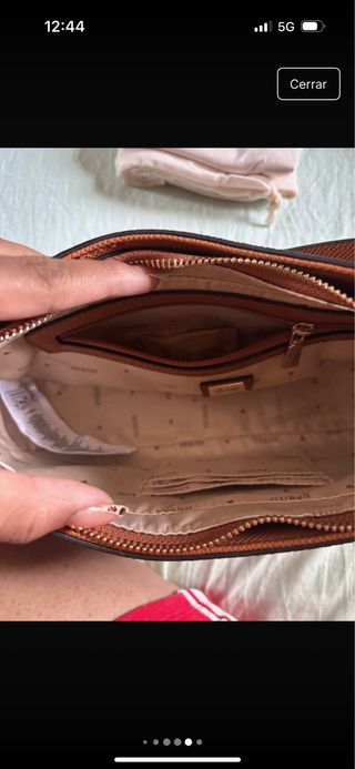 Bolso GUESS marrón - bandolera