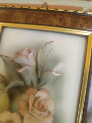 Quadro Capodimonte rose