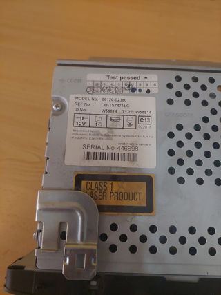 Radio Toyota Corolla E12 - CD