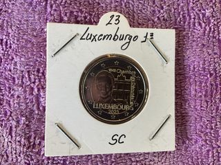 Moneda 2€ Luxemburgo 2023