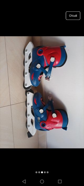 Roller Oxelo 32-34 blu