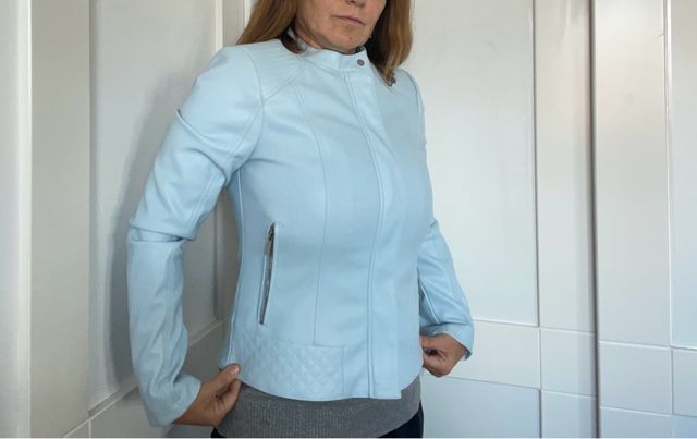 Chaqueta biker Fórmula Joven azul M