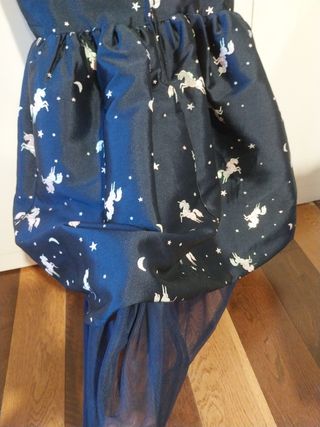 Vestido Unicornio H&M niña 9-10