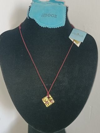 Collana IDoge oro rosa vetro