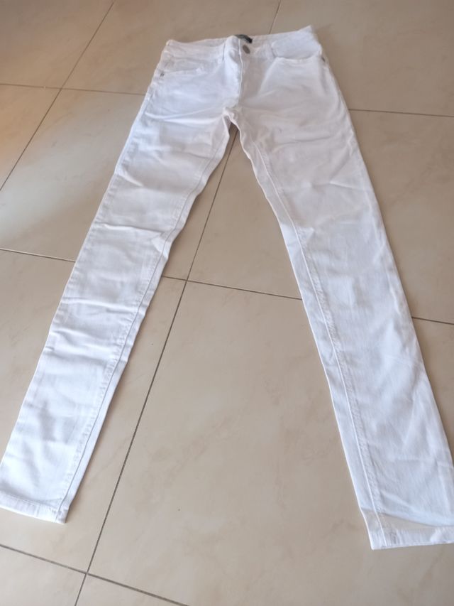 Jeans bianchi slim fit Tg XS