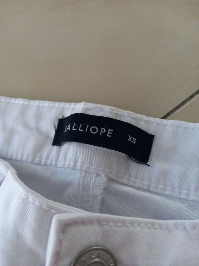 Jeans bianchi slim fit Tg XS