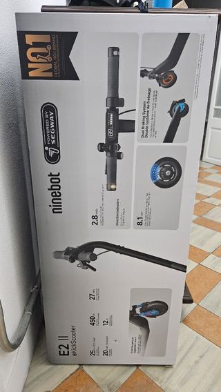 Patinete como nuevo con gatantia