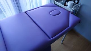 Camilla quiromasagista plegable