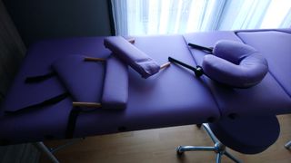 Camilla quiromasagista plegable