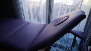 Camilla quiromasagista plegable