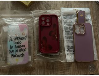 Carcasas iPhone 14 Pro - 3 unidades