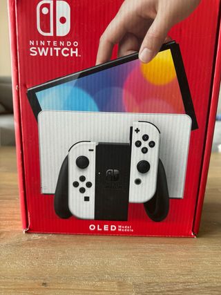 Nintendo Switch OLED Blanca