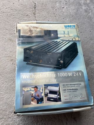 Inversor/Convertidor WAECO PP1000 1000W 24V