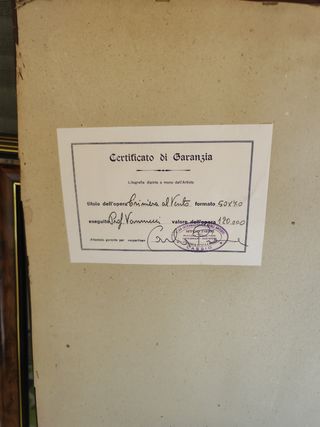 Quadro Cavallo - dipinta a mano 