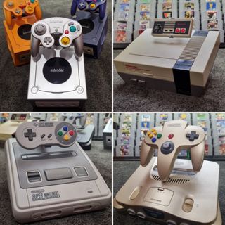 Supporto stand Nintendo 64, NES, SNES e Game Cube