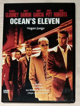 Película DVD: Ocean's Eleven - Clooney, Damon