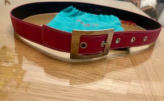 Cinturón Tous rosa | Plata