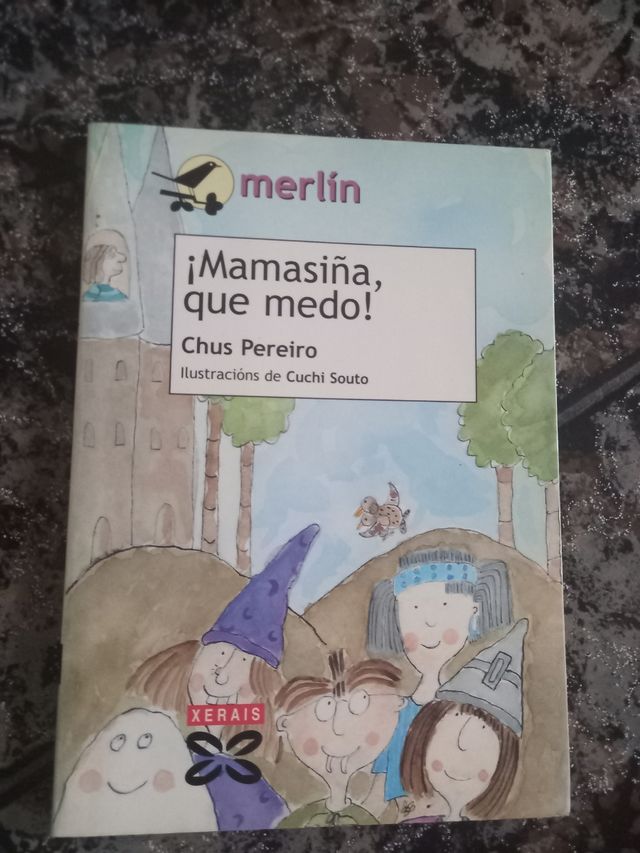 Libro ¡Mamasiña qué medo!