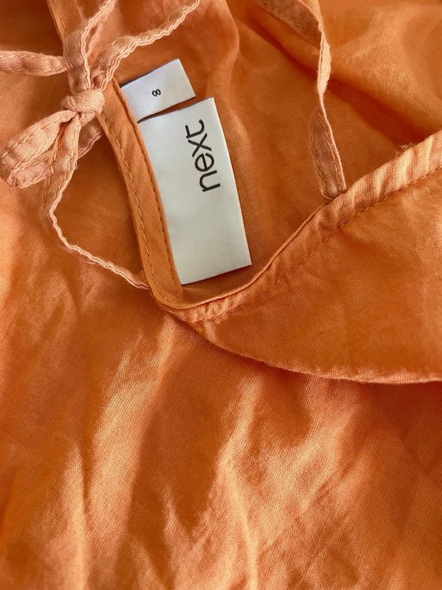 Top Next Bordado Naranja