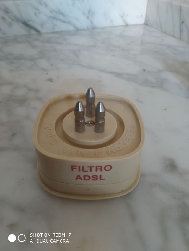 Filtro ADSL Telecom RJ11 Plus nuovo