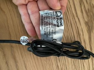 Lámpara trípode dorada - Estilo moderno