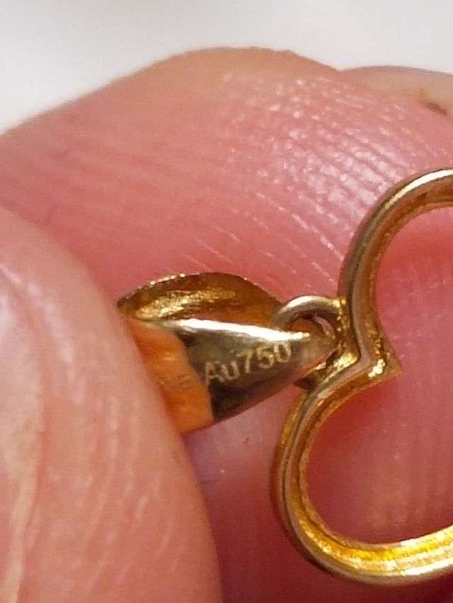 Cadena oro 18k con (o sin) colgante - 2,92g