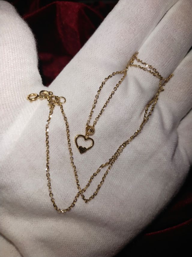 Cadena oro 18k con (o sin) colgante - 2,92g