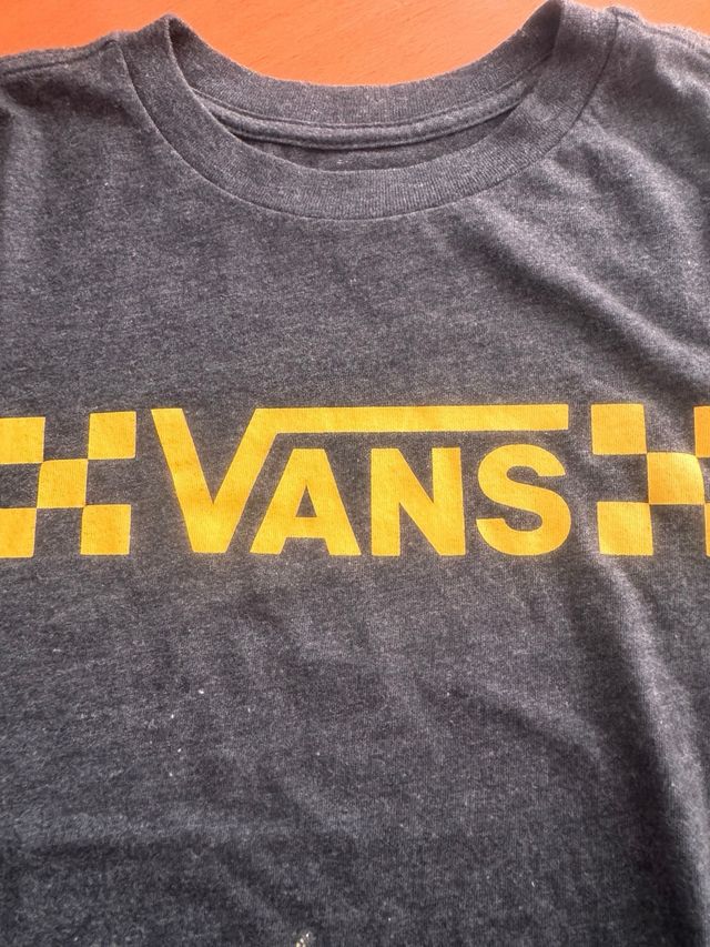 Camiseta Vans Gris Talla XS