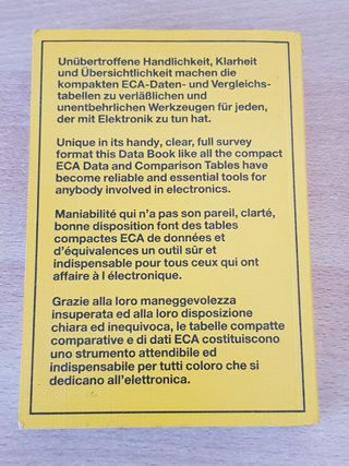 tabella comparativa transistor in banda 1