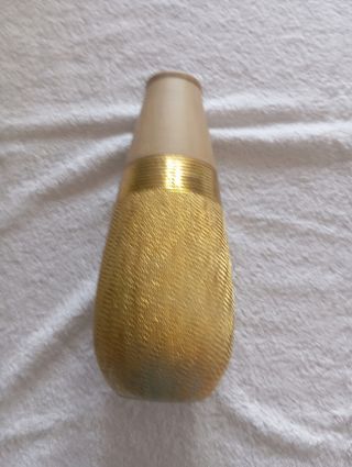 Vaso Ceramica Oro Vintage