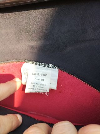 Traje neopreno submarinismo Scubapro