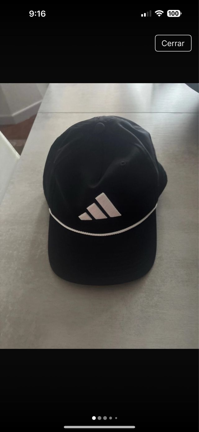 Gorra Adidas Golf - Negra