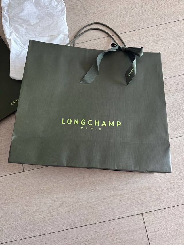 Bolsos Longchamp verde oliva