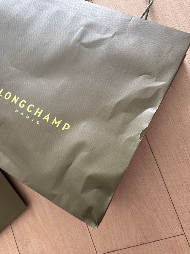 Bolsos Longchamp verde oliva