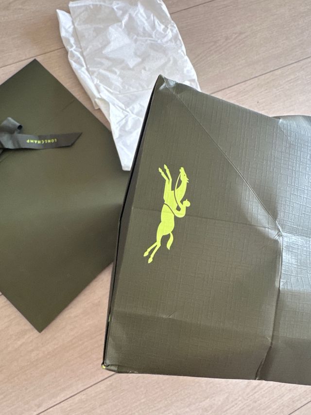 Bolsos Longchamp verde oliva