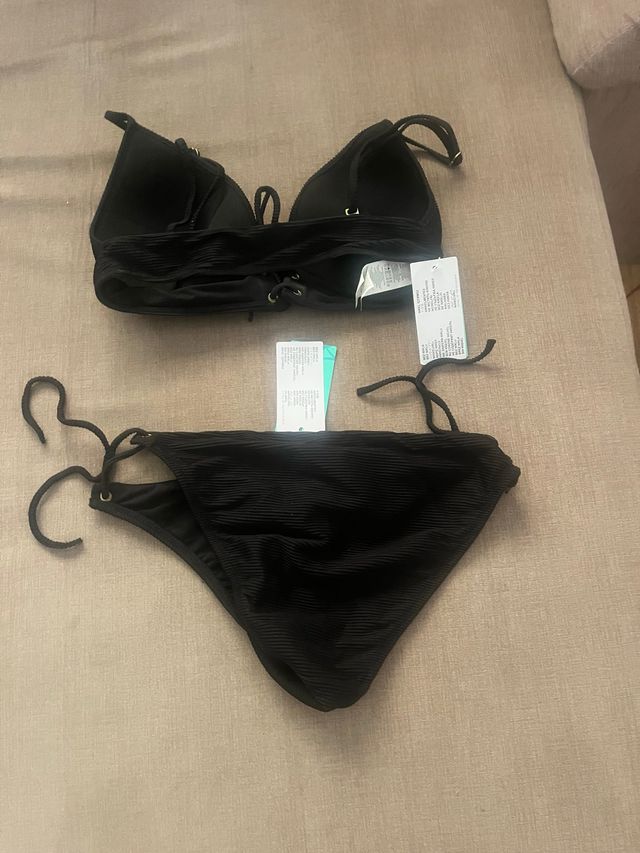 Bikini negro - Bañador 2 piezas