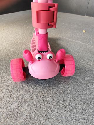 Patinete infantil rosa