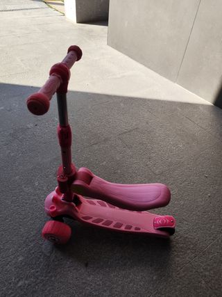 Patinete infantil rosa