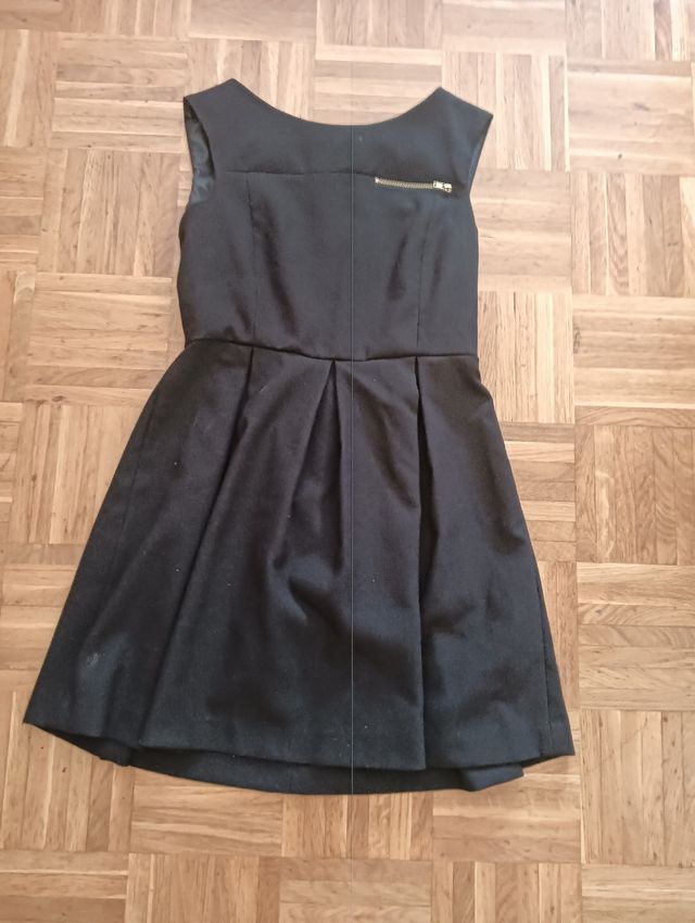 Vestido cóctel negro H&M