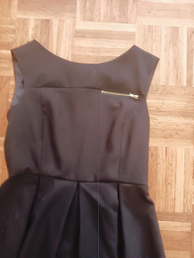 Vestido cóctel negro H&M